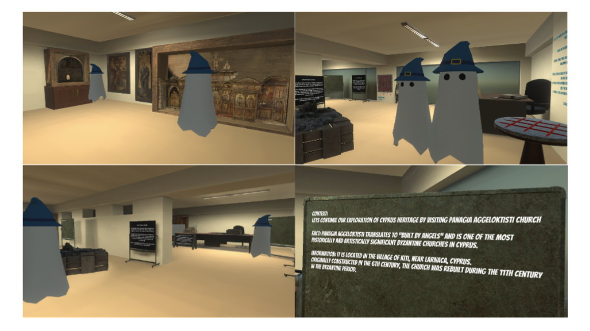 Virtual museum render